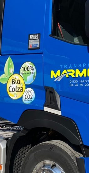 Camion Marmeth énergie verte biocarburant